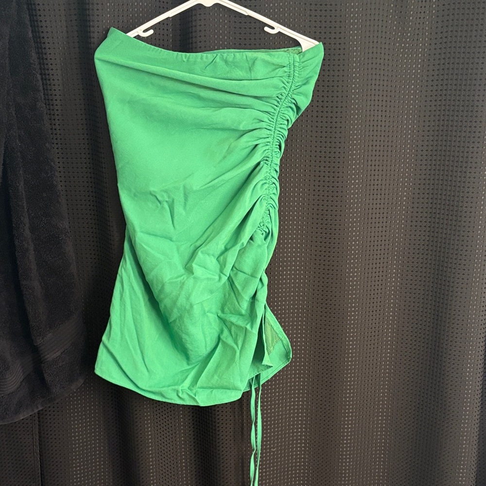 Sundays Green Mini Dress